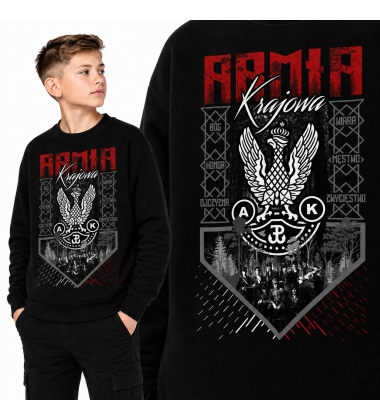 BLUZA DZIECIĘCA PATRIOTYCZNA ARMIA KRAJOWA